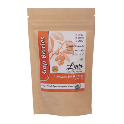 Lyva Organic Goji Berries - 100 gm